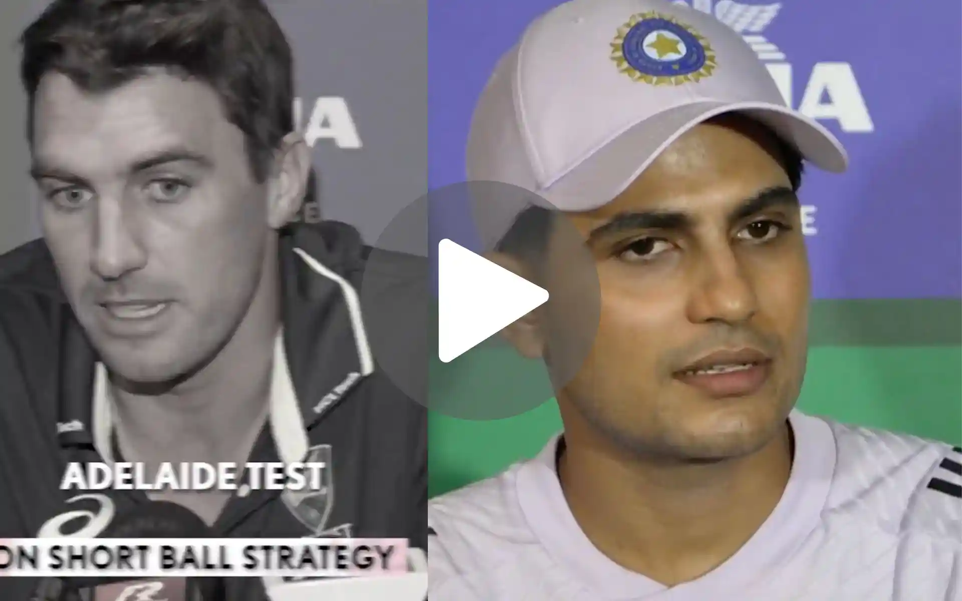 Gill vs Cummins In India's Presser; Shubman Refuses 'Short-Ball' Claims By Aussie Skipper